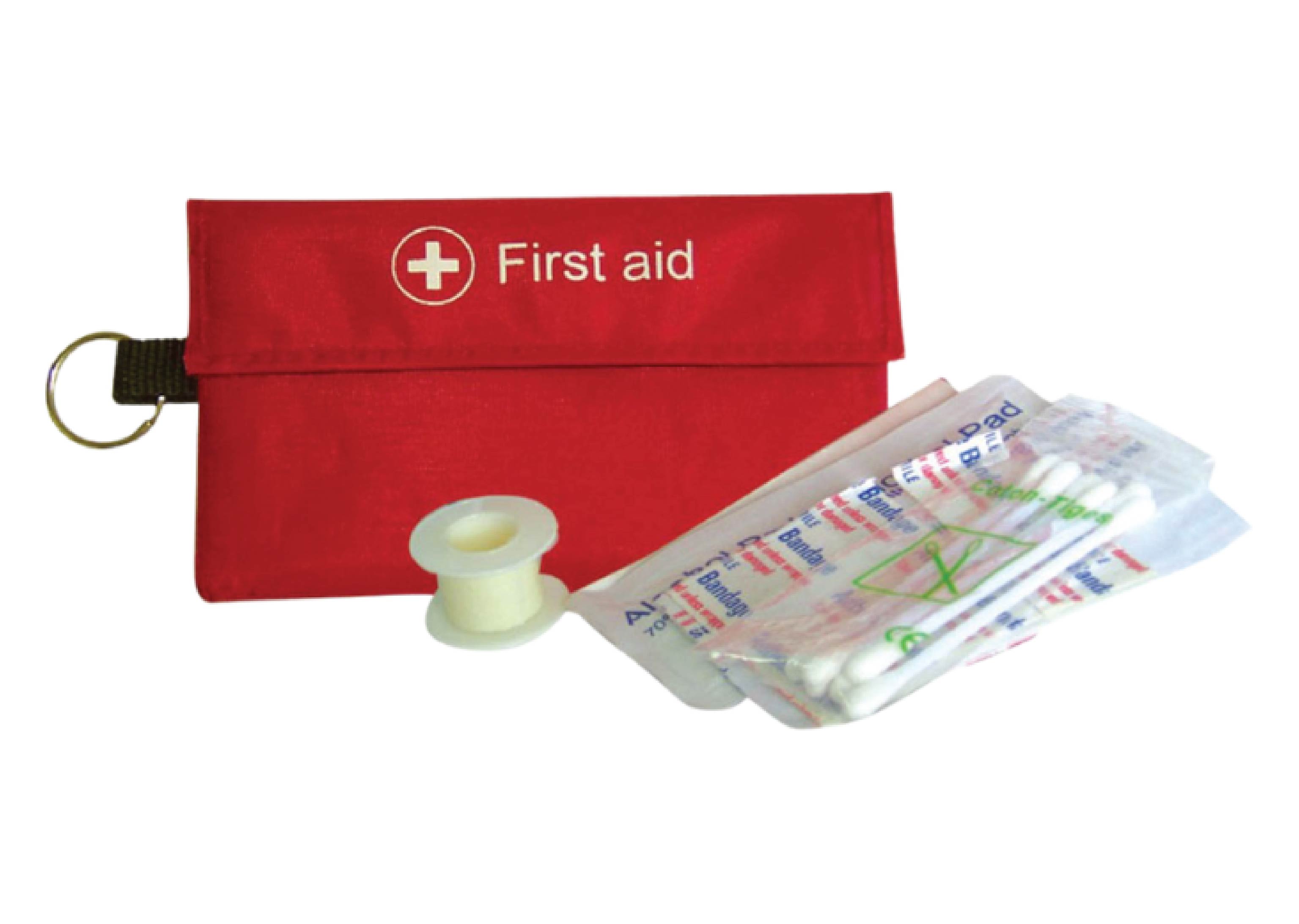 First Aid Kid With Key Ring Gift Idea