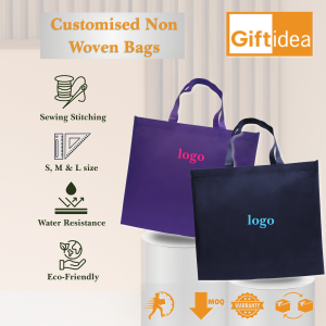 giftidea customized non woven bag perfect for event and private function