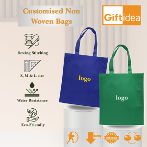 giftidea customized non woven bag with 13 different colour