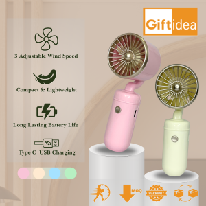 personalized mini fan perfect for corporate gift