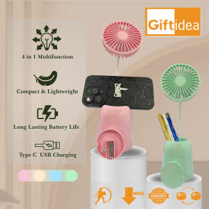 personalized mini fan perfect for corporate gift